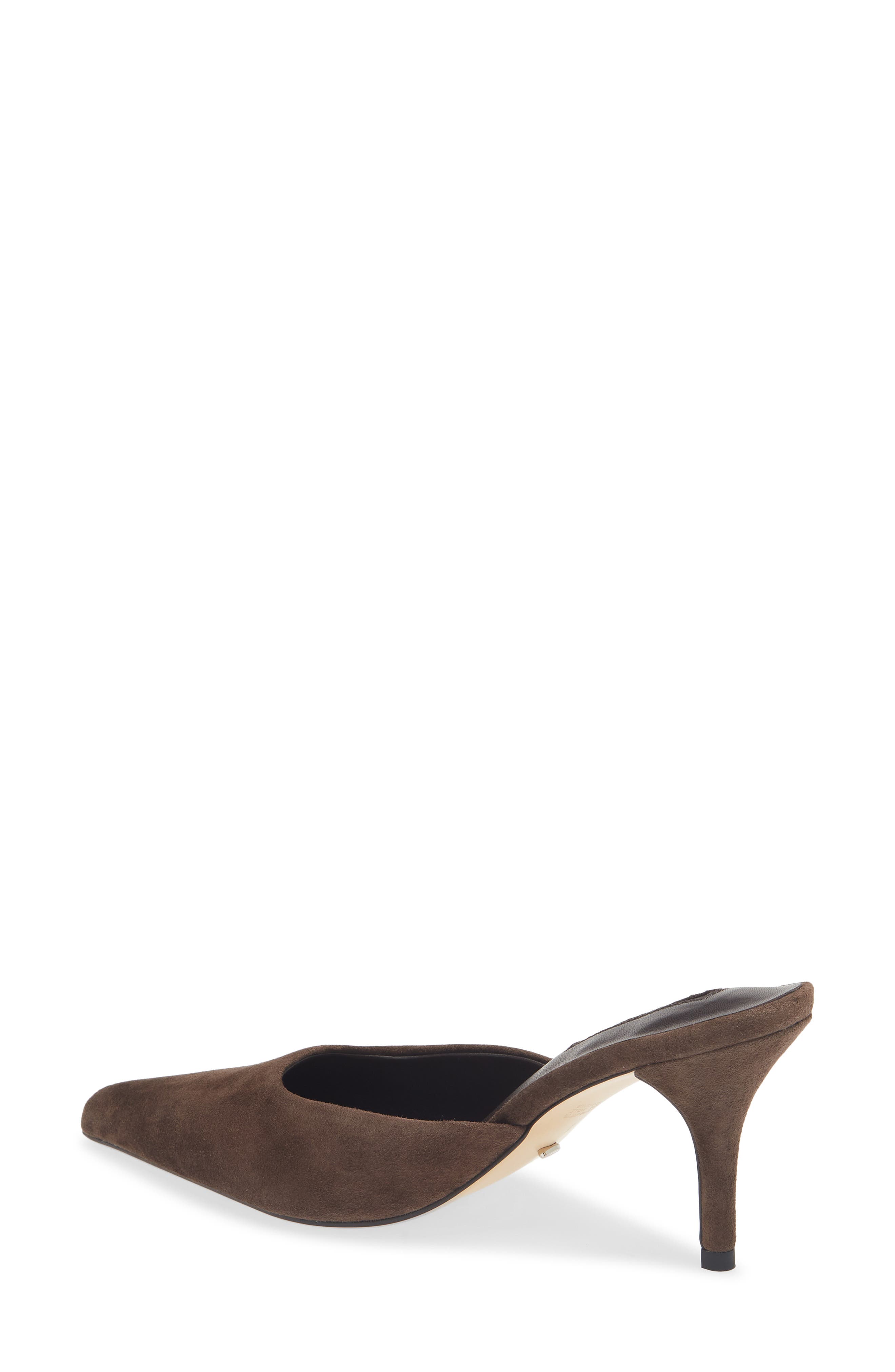 Tony Bianco Cosmic Pointed Toe Pump, Alternate, color, Espresso Suede