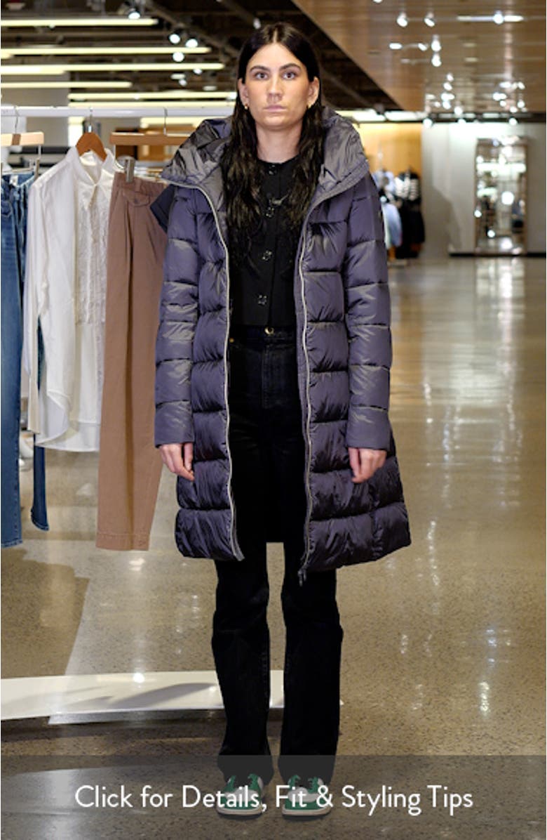 Lysa Water Repellent Quilted Puffer Coat, sales video thumbnail