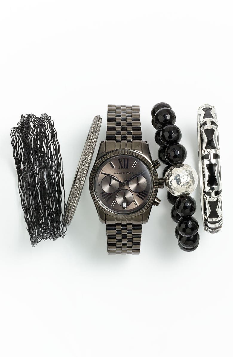 Nadri Pavé Bangle, Alternate, color,