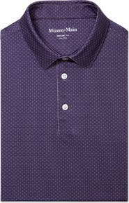 Mizzen+Main Versa Trim Fit Performance Golf Polo