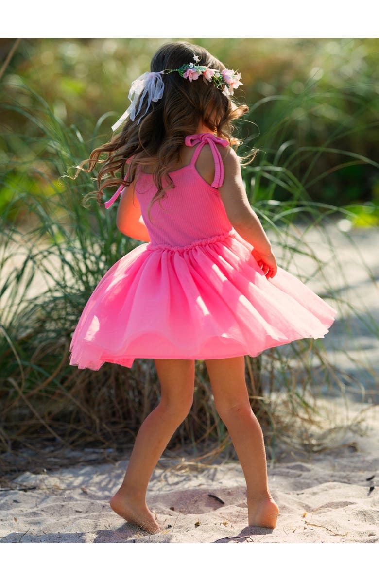 Mia Belle Girls Girls Pink Paradise Everyday Tutu Dress, Alternate, color, 