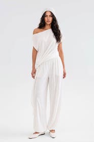 Monlicia Velora Draped Viscose Balloon Pants