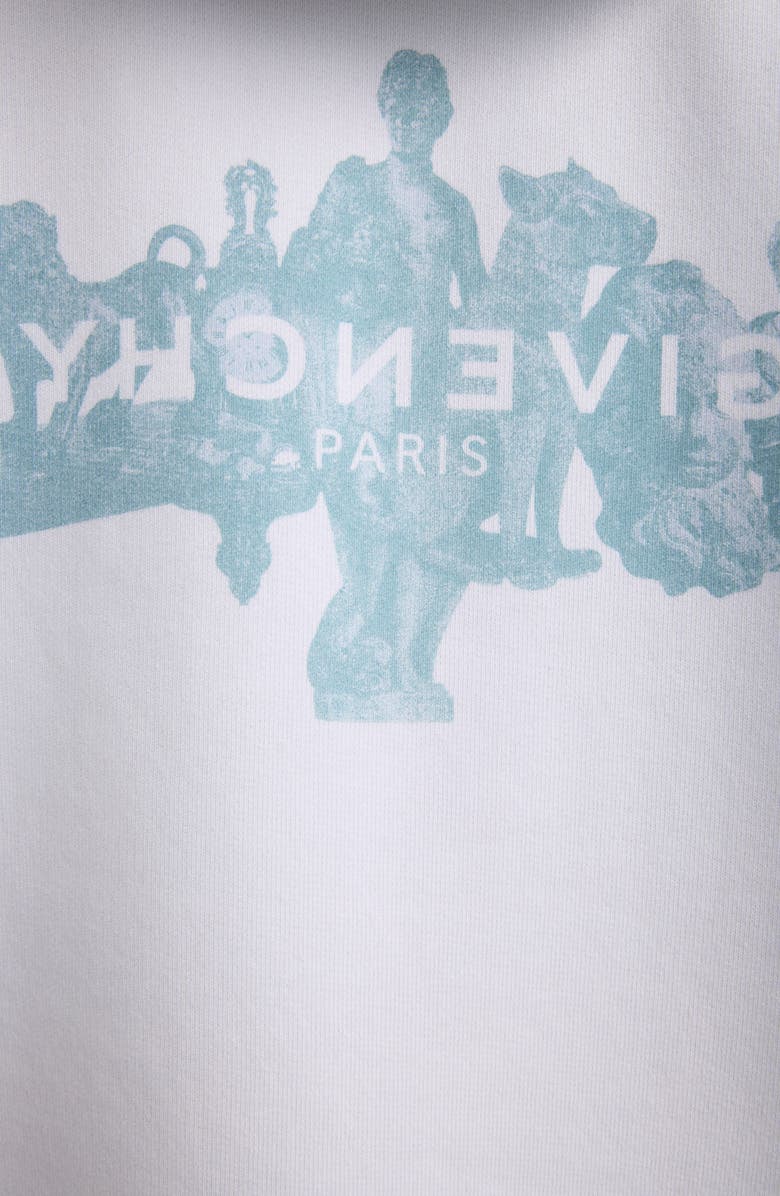 Givenchy Boxy Fit Graphic Hoodie, Alternate, color,