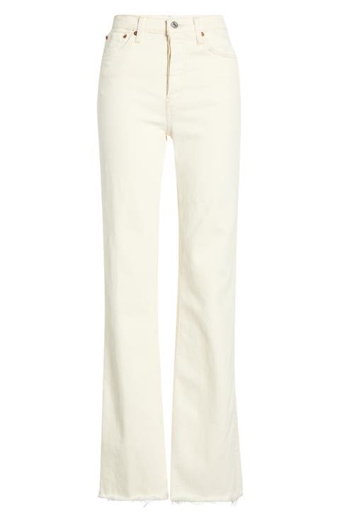 70s Bootcut Jeans (Crema)