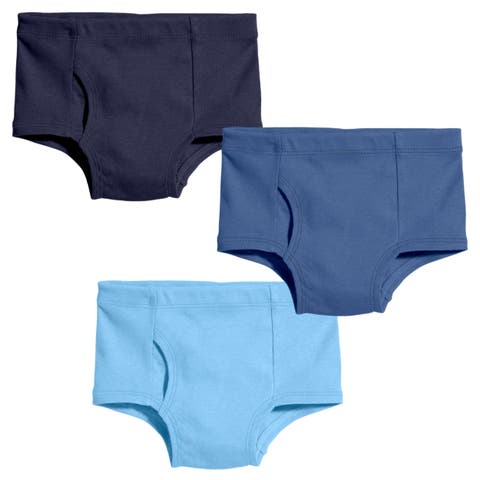 Boys 100% Organic Cotton Briefs Underwear (Toddler/Kids)
