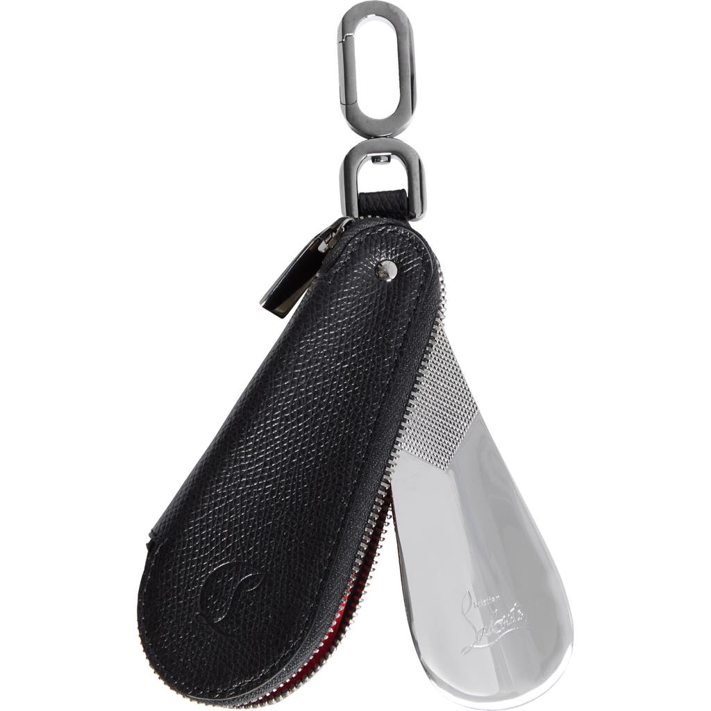 Christian Louboutin Mooncrest Shoehorn Key Ring