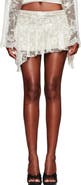 I.AM.GIA Stevie Lace Asymmetric Hem Miniskirt