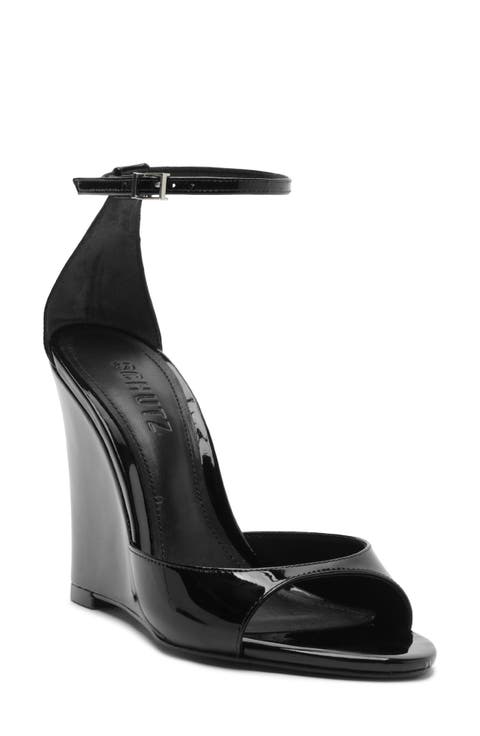 Scarlett Wedge Ankle Strap Sandal