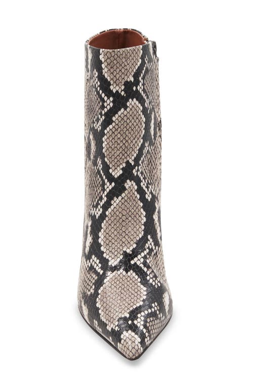 Bcbgmaxazria Pia Pointed Toe Bootie In Animal Print