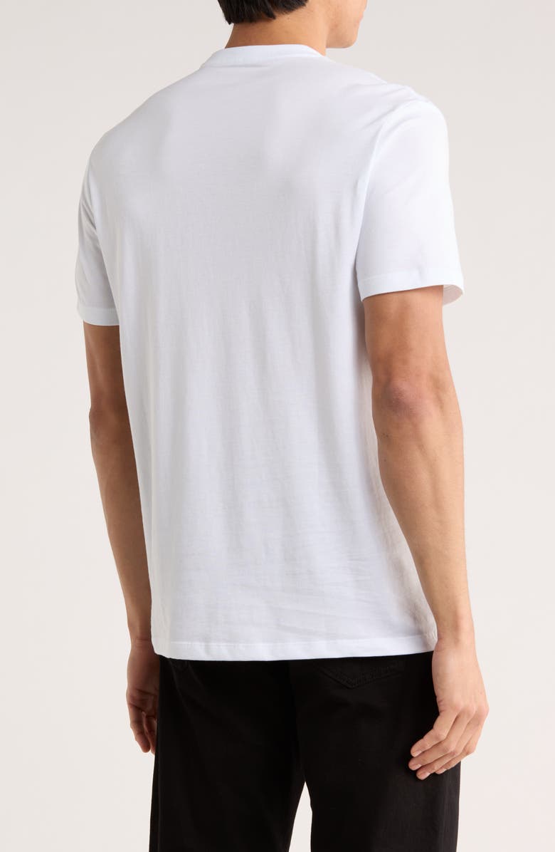Calvin Klein Standard Logo Cotton Crewneck T-Shirt, Alternate, color, Bright White