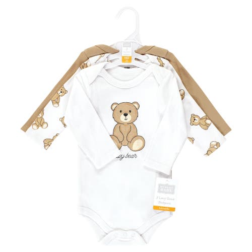 Hudson Baby Everyday Long-sleeve Cotton All-in-ones In Multi