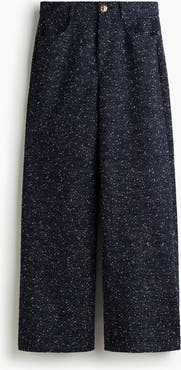 H&M Bouclé Trousers