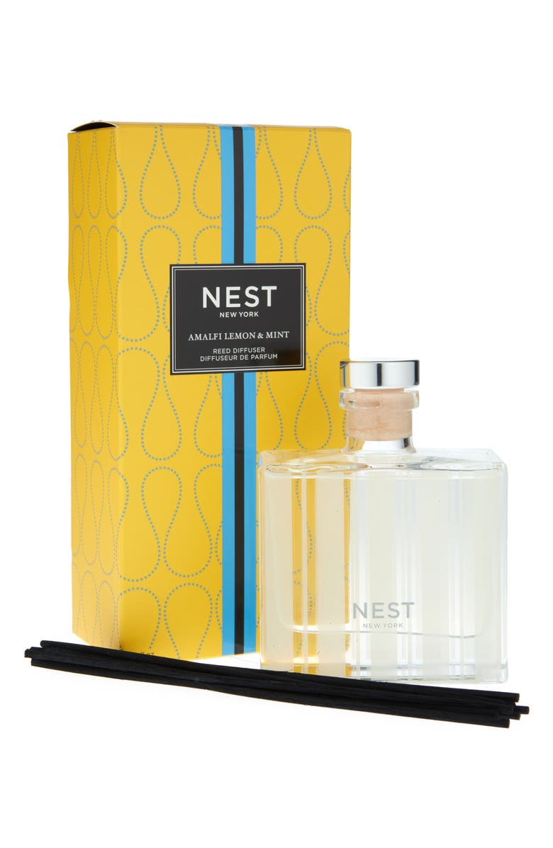 NEST New York Amalfi Lemon & Mint Reed Diffuser, Main, color, 