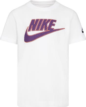 Kids' Faux Mesh Futura Logo T-Shirt