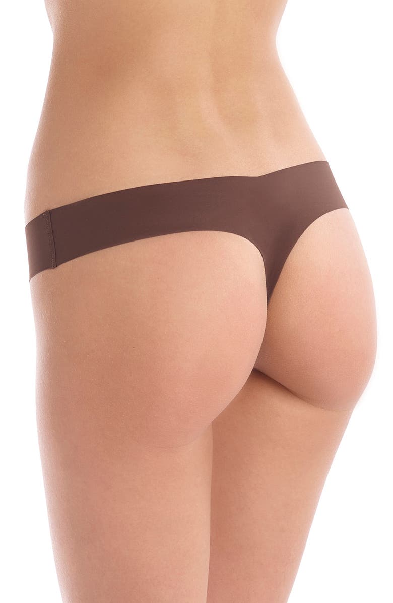 Commando Solid Thong, Alternate, color, Mocha