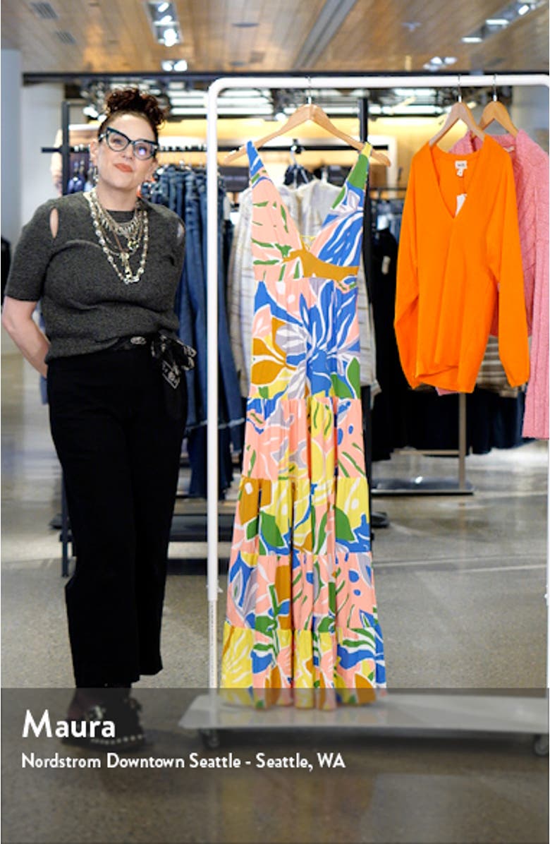 Selvatik Marea Knit Cover-Up Maxi Dress, sales video thumbnail