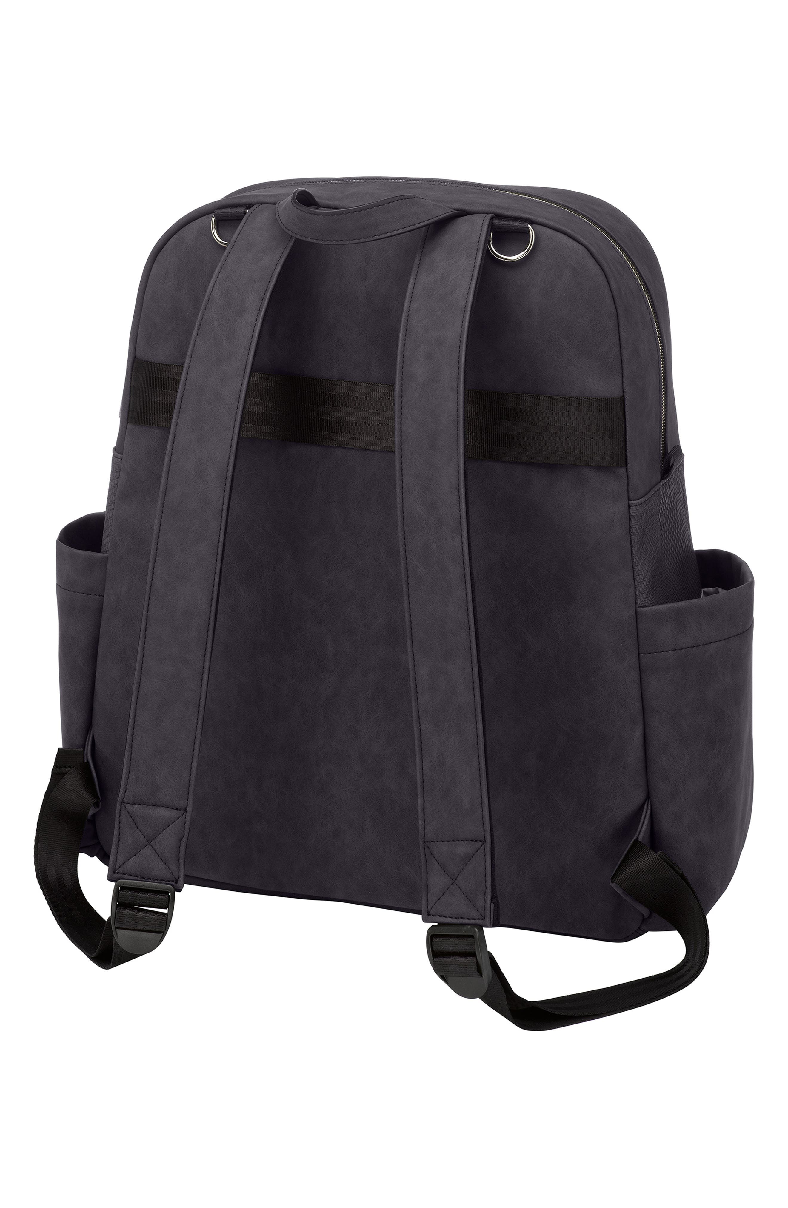 Petunia Pickle Bottom Sync Water Resistant Diaper Backpack, Alternate, color, Black