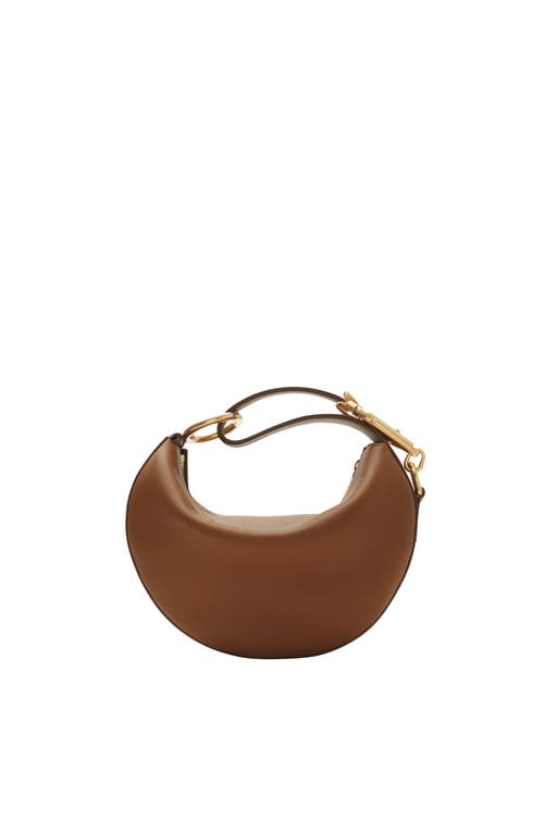 Burberry Womens Hazel Knight Arc Top-handle Leather Bag In Hazel