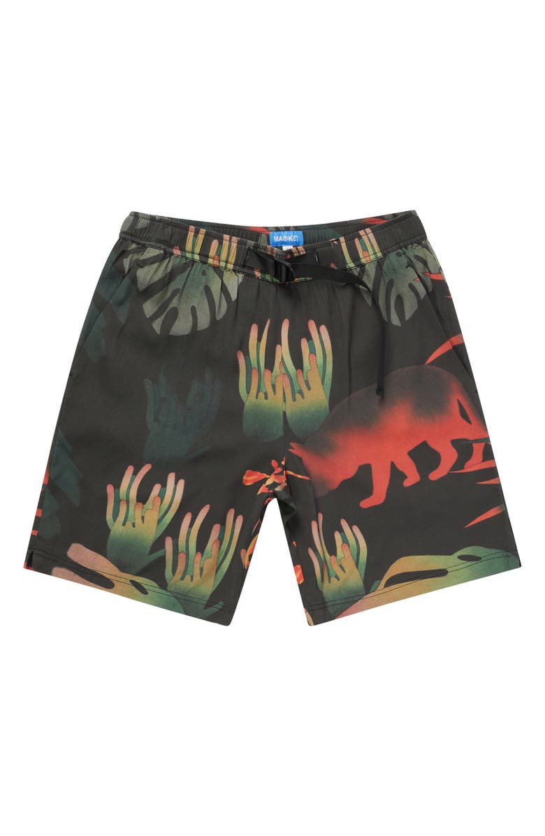 MARKET Vision Quest Belted Shorts, Main, color, 