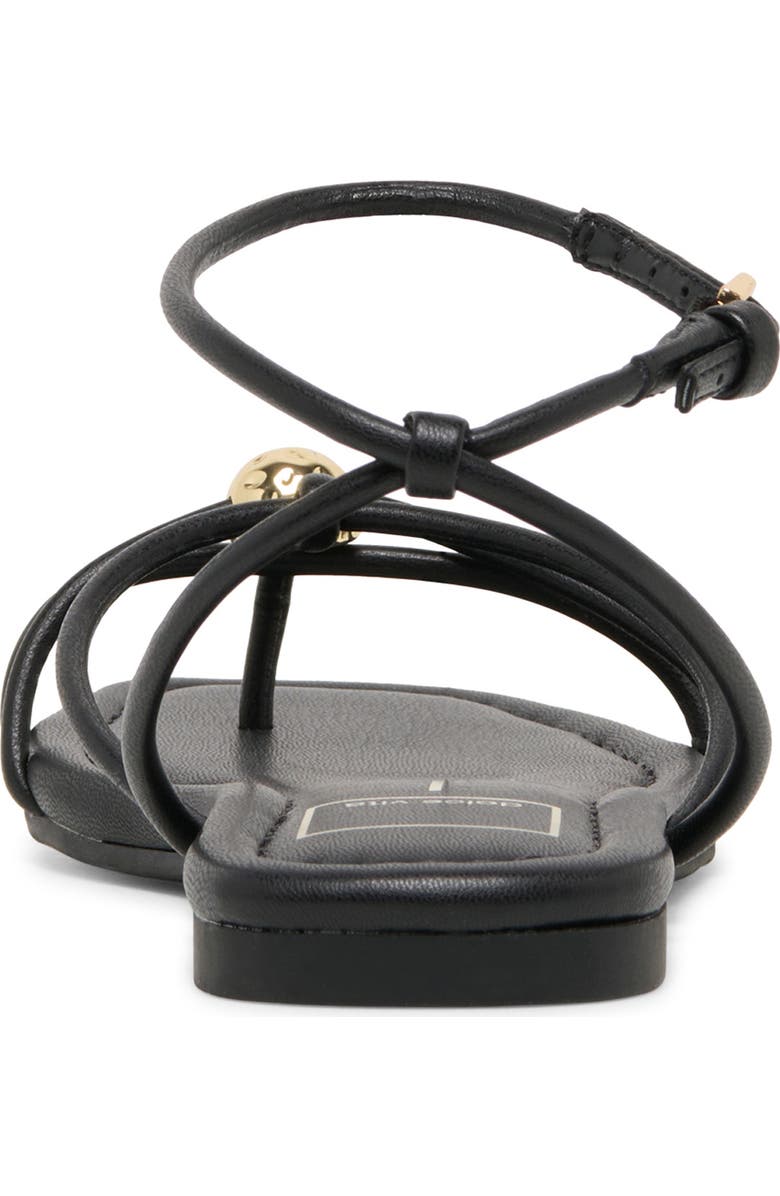 Dolce Vita Lonato Ankle Strap Sandal, Alternate, color, Black Stella