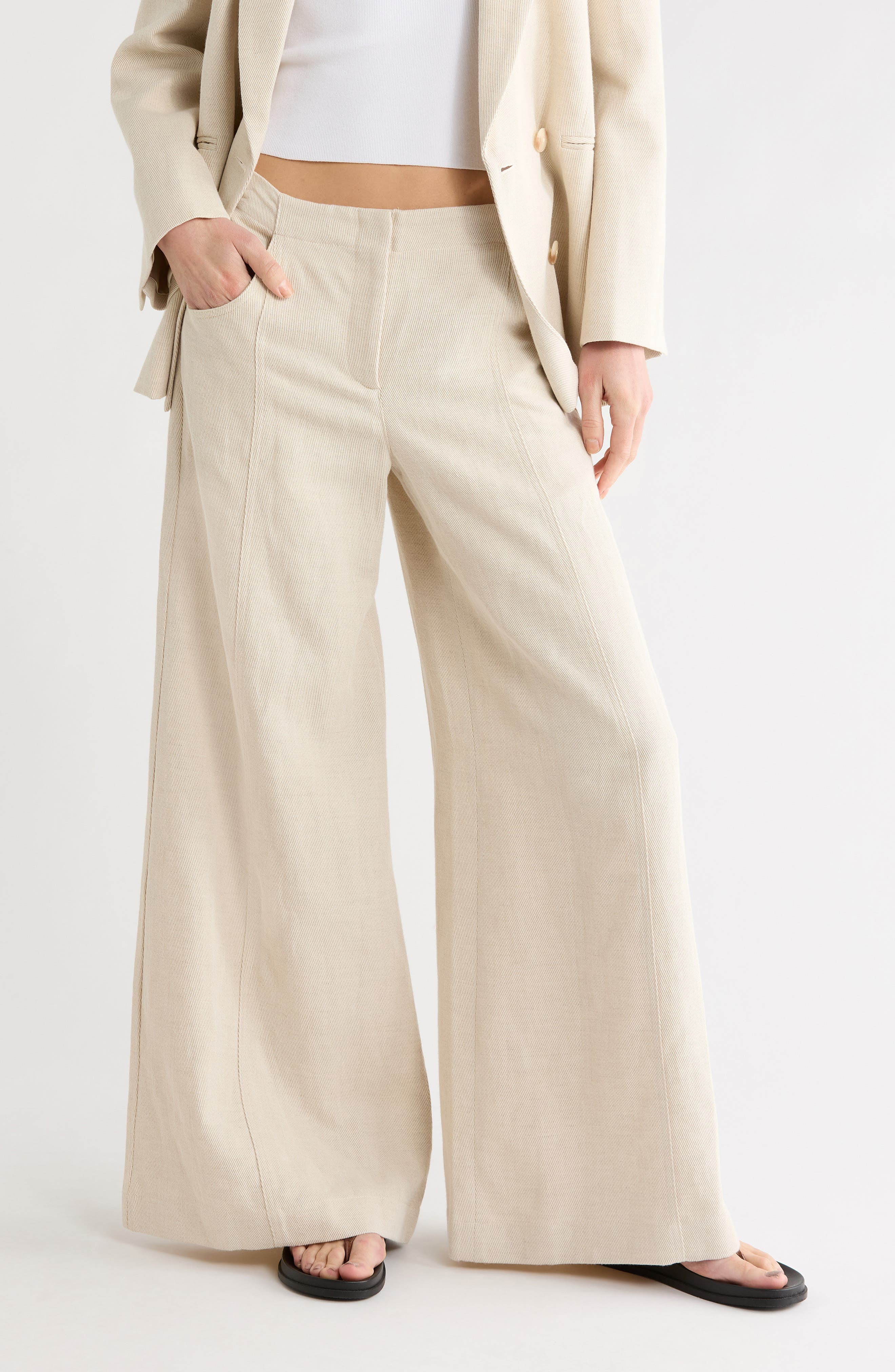 TWP Demie Wide Leg Pants