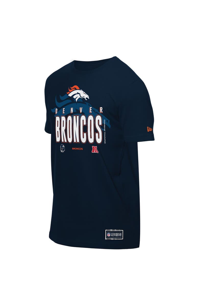 New Era Men's New Era Navy Denver Broncos 2025 NFL Training Camp T-Shirt, Alternate, color, Navy