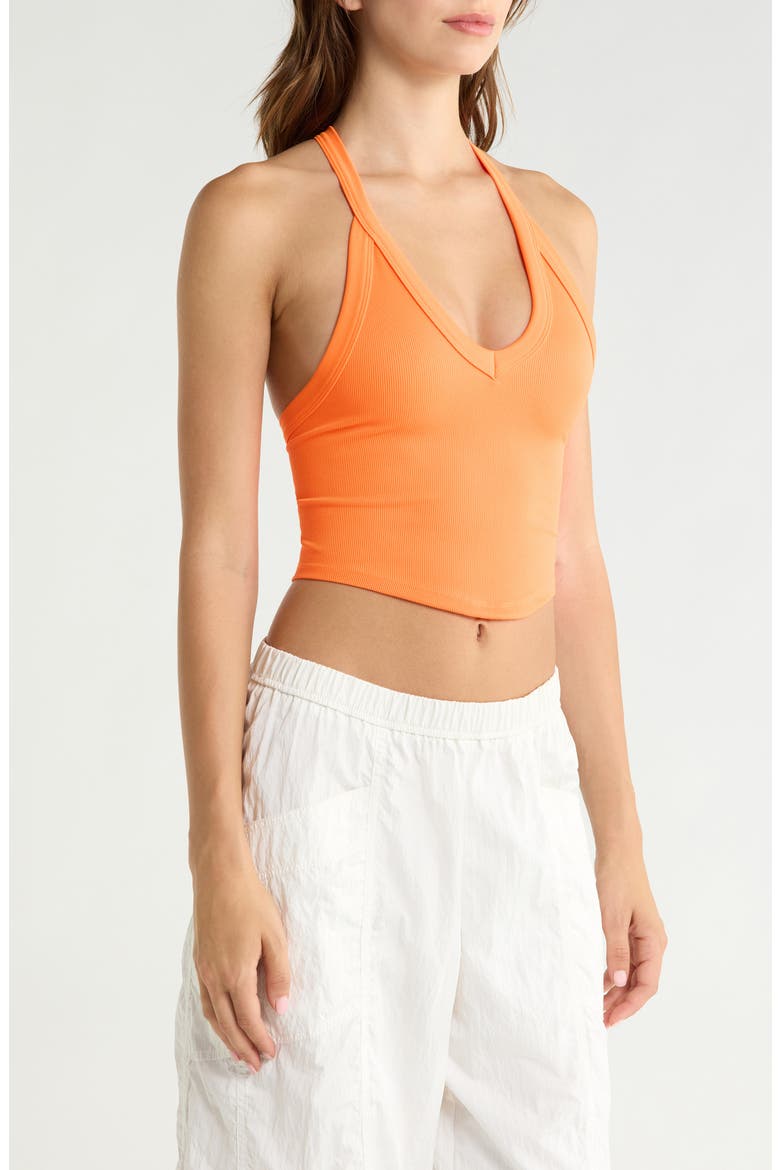 FP Movement All Clear Crop Racerback Tank, Alternate, color, BURNIN UP