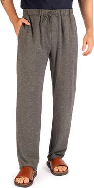 TailorByrd Brushed Melange Open Bottom Sweatpants
