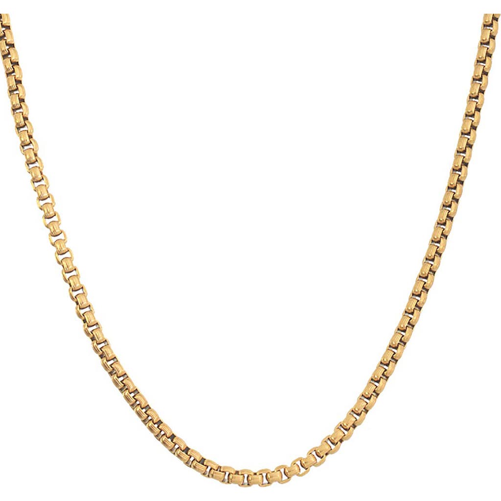 Geoffrey Beene Box Chain Necklace
