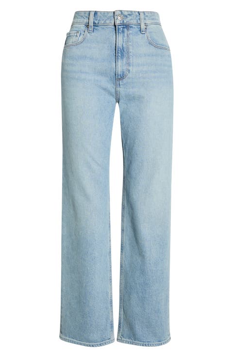 Stevie High Waist Ankle Straight Leg Jeans (Glide)