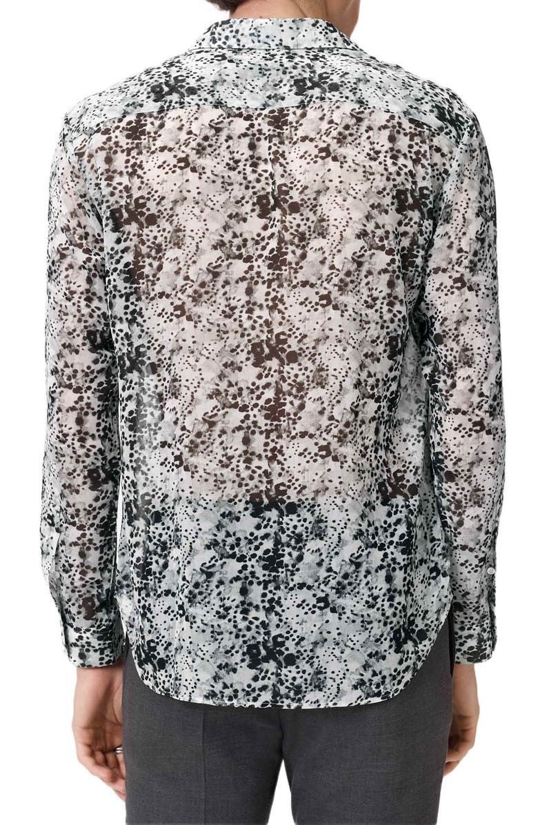 John Varvatos Bucks Button-Up Shirt, Alternate, color, Grey Mist