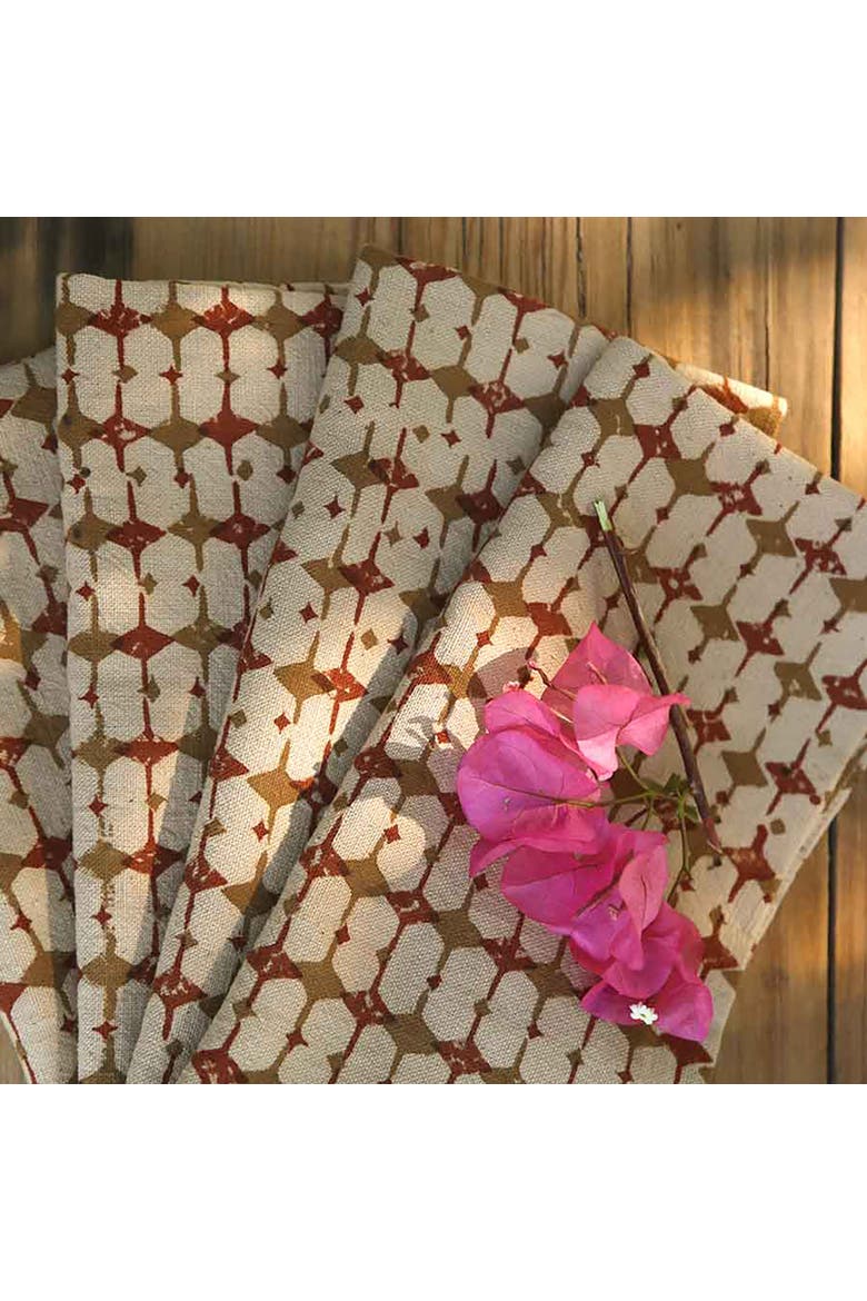 Sustainable Dinner Napkins, Alternate, color, Beige