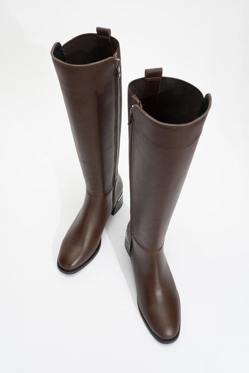 Forever & Always Shoes Rochos Leather Boot In Brown