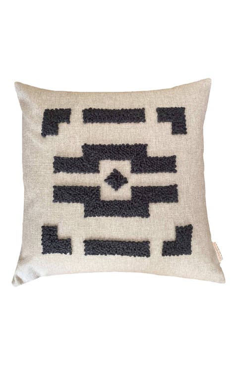 Punch Needle Ndebele Pillow - Cover Only