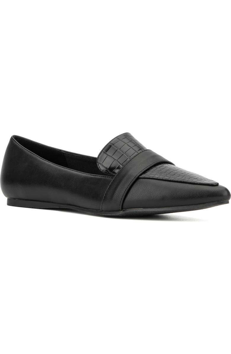 NEW YORK AND COMPANY Verity Houndstooth Loafer, Main, color,