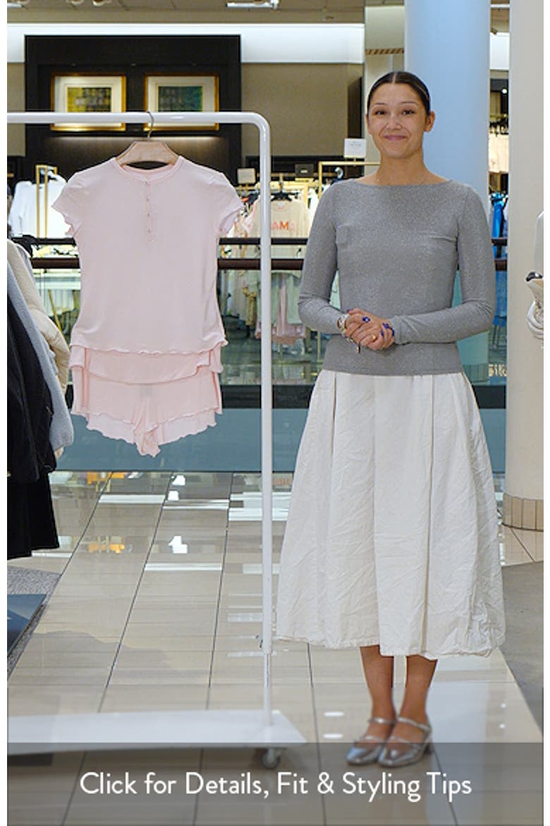 Henley& Foldover Shorts Set video