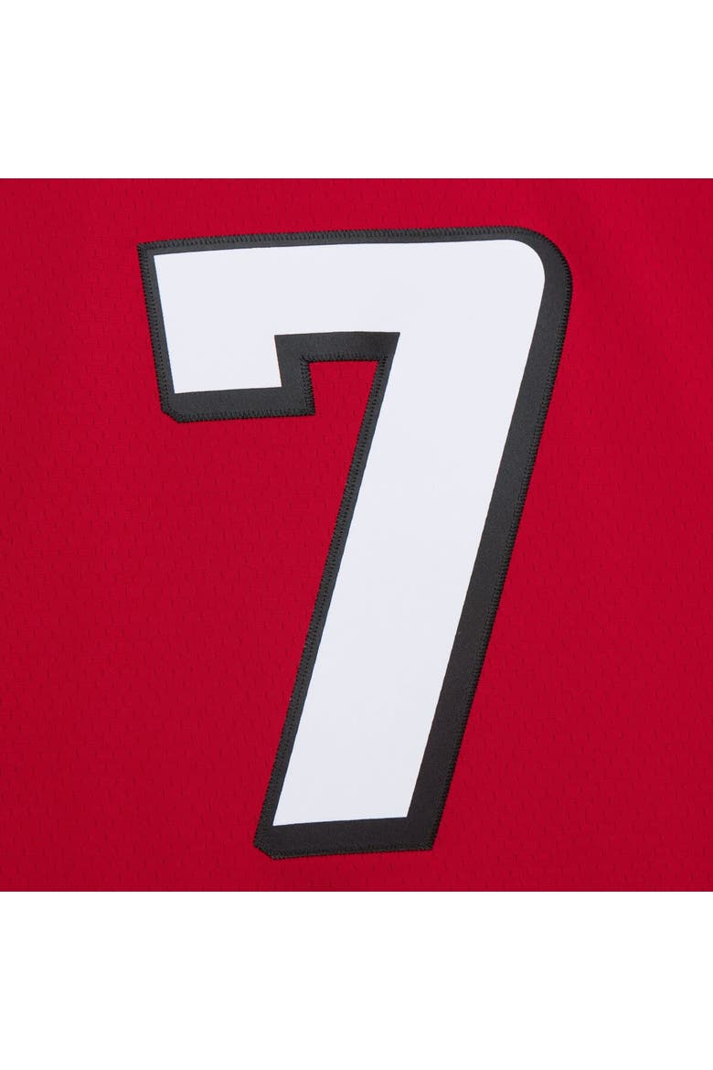 Men's Mitchell & Ness Michael Vick Red Atlanta Falcons 2003 Legacy Replica Jersey, Alternate, color, Red