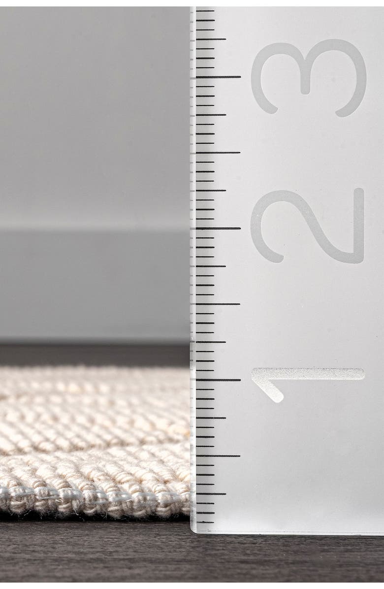 NULOOM Hudson Abstract Maze Bath Mat, Alternate, color, 