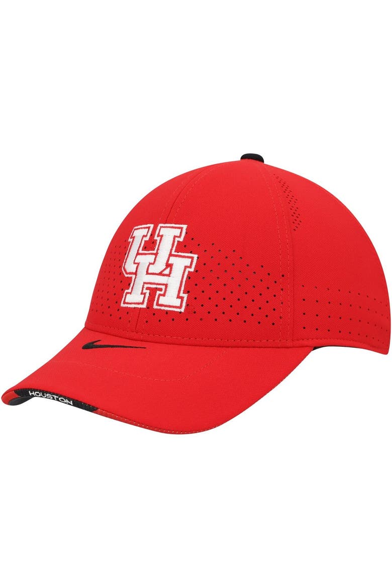 Youth Nike Red Houston Cougars 2023 Sideline Legacy91 Adjustable Hat, Main, color, Red