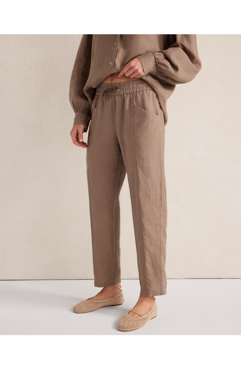 Haven Well Within Linen Straight Leg Pants, Main, color,