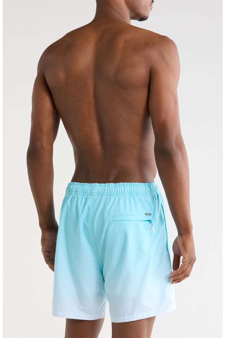 Performance Volley Swim Shorts, Alternate, color, TEAL
