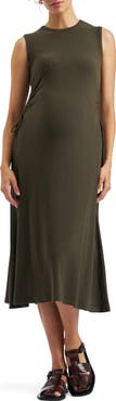 Ripe Maternity Carol Rib A-line Dress