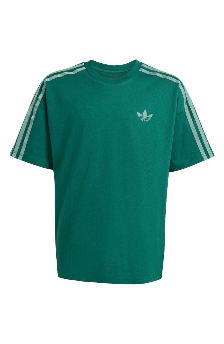 adidas Originals Kids' Minecraft 3-Stripes Graphic T-Shirt, Main, color, 