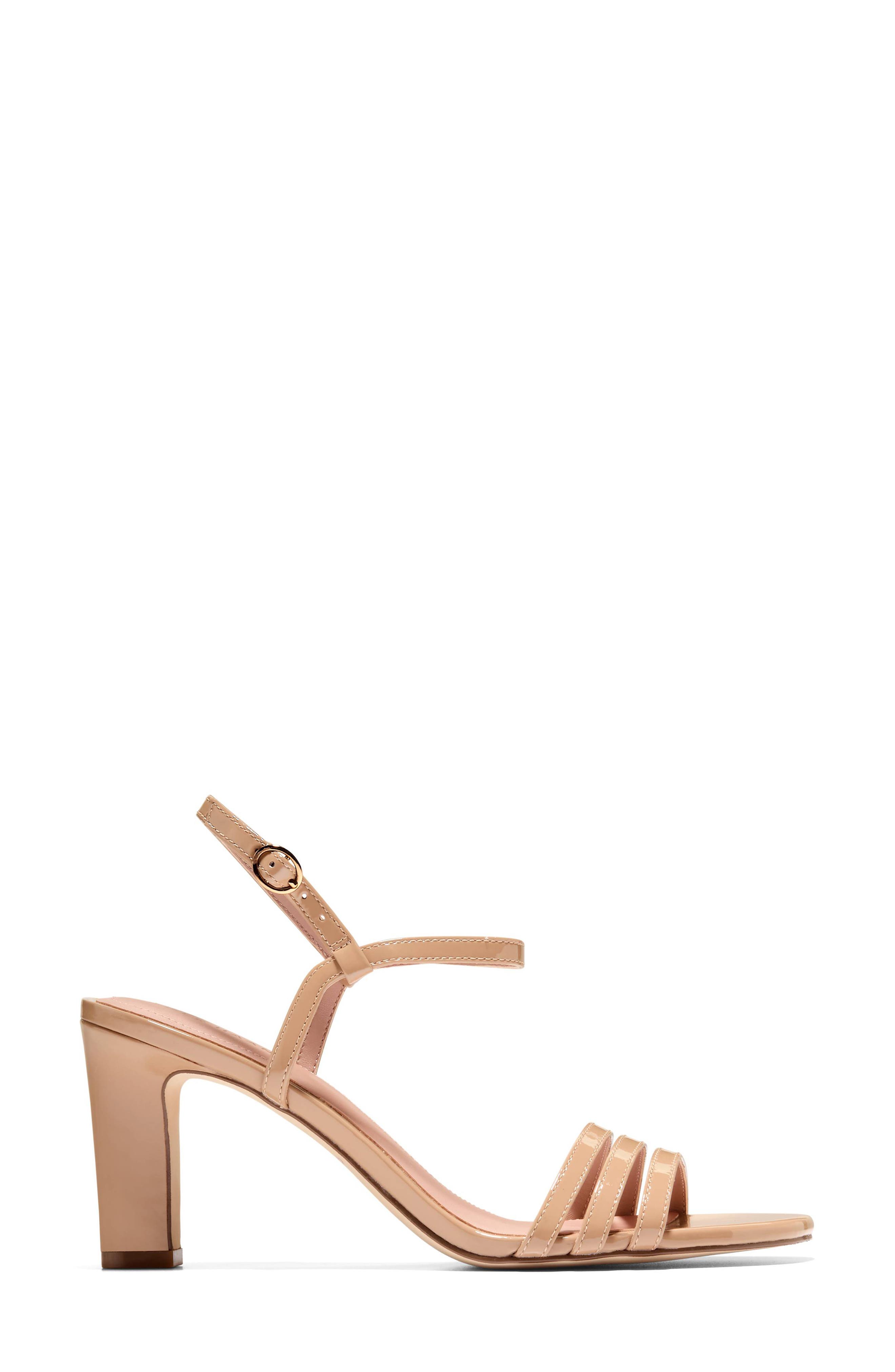 Cole Haan Michelina Strappy Sandal, Alternate, color, Tuscan Sand Patent Leather