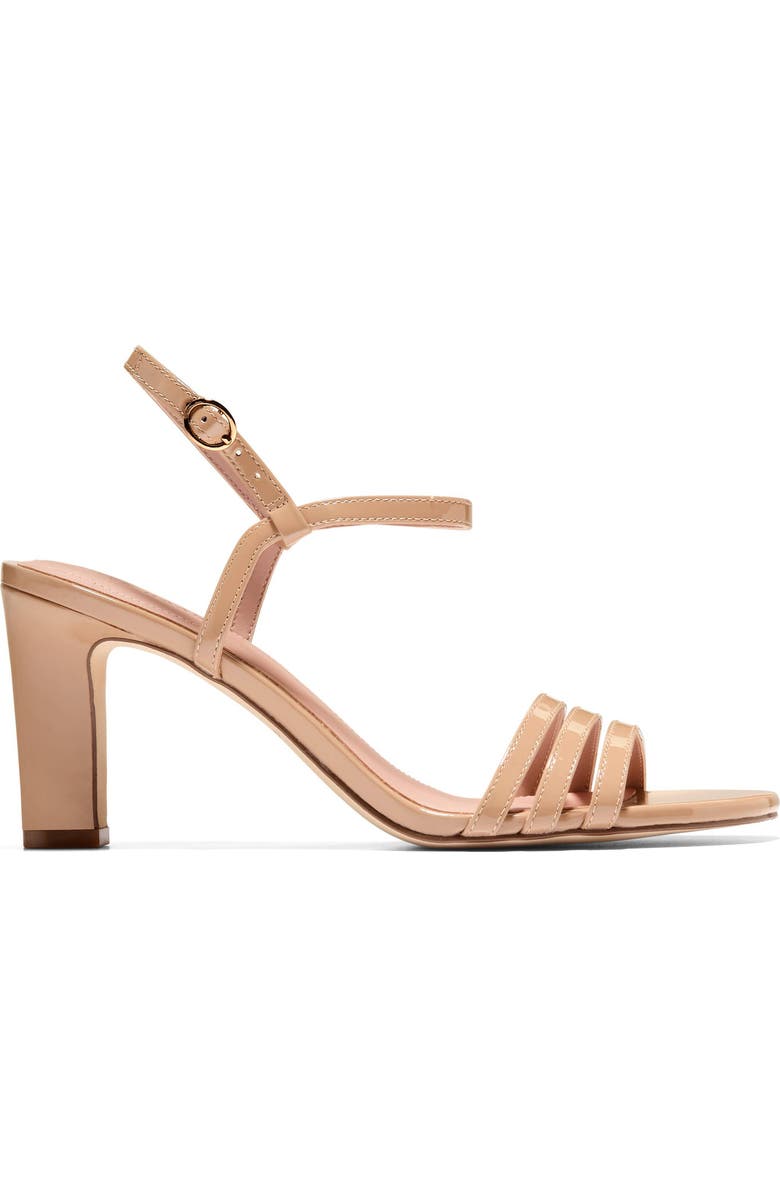 Cole Haan Michelina Strappy Sandal, Alternate, color, Tuscan Sand Patent Leather