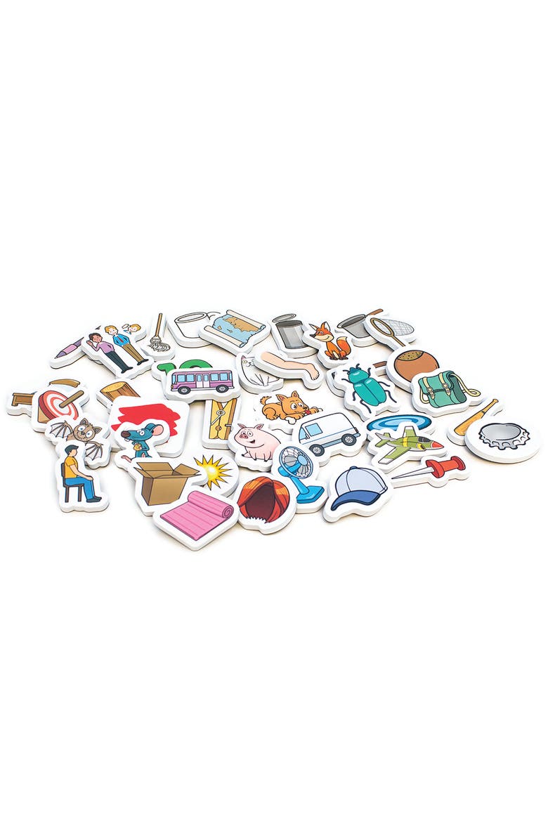 Junior Learning Rainbow Cvc Objects Magnetic Foam Set, Alternate, color, Multicolored