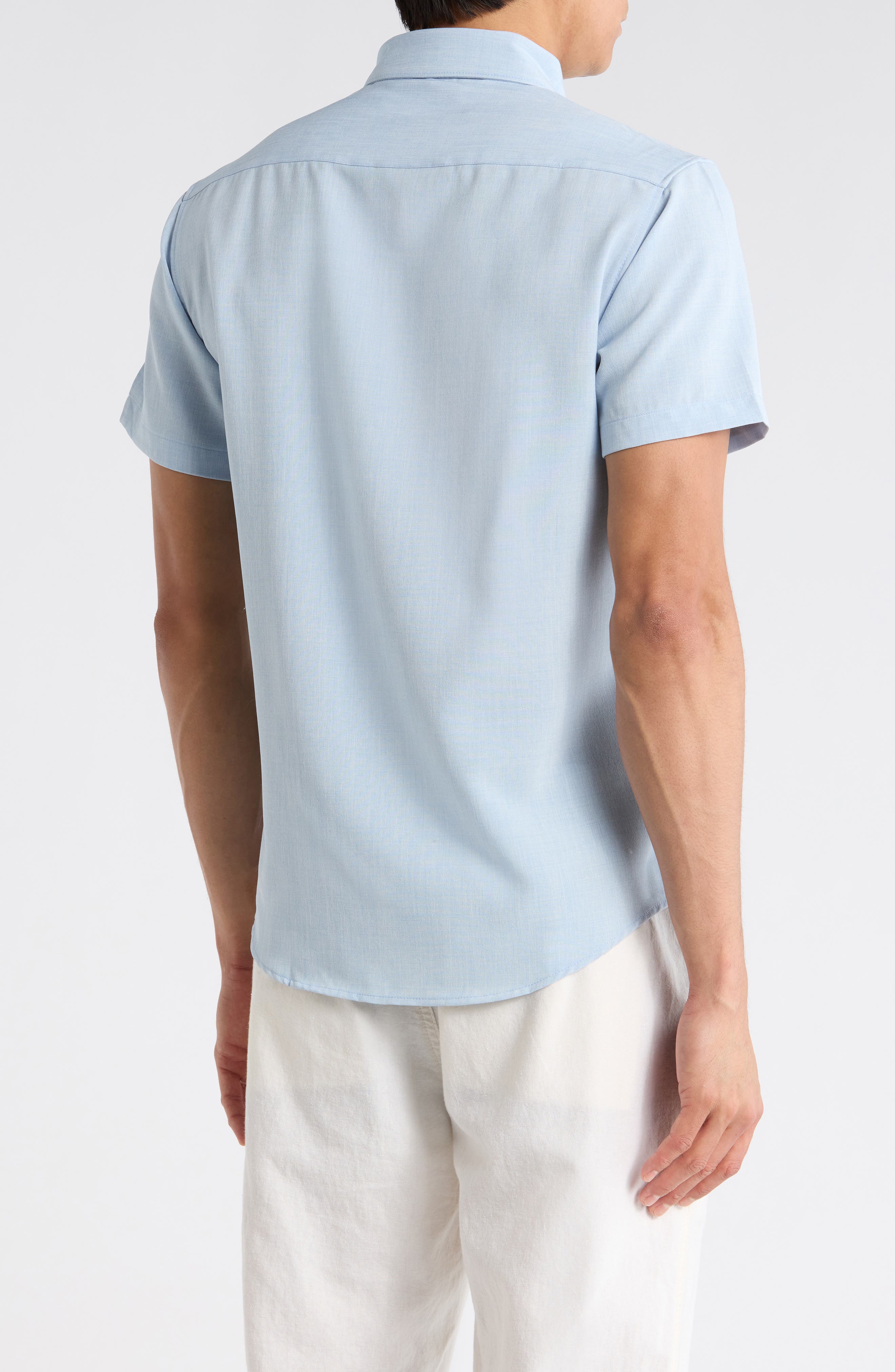 Short Sleeve Button-Down Shirt - image 2