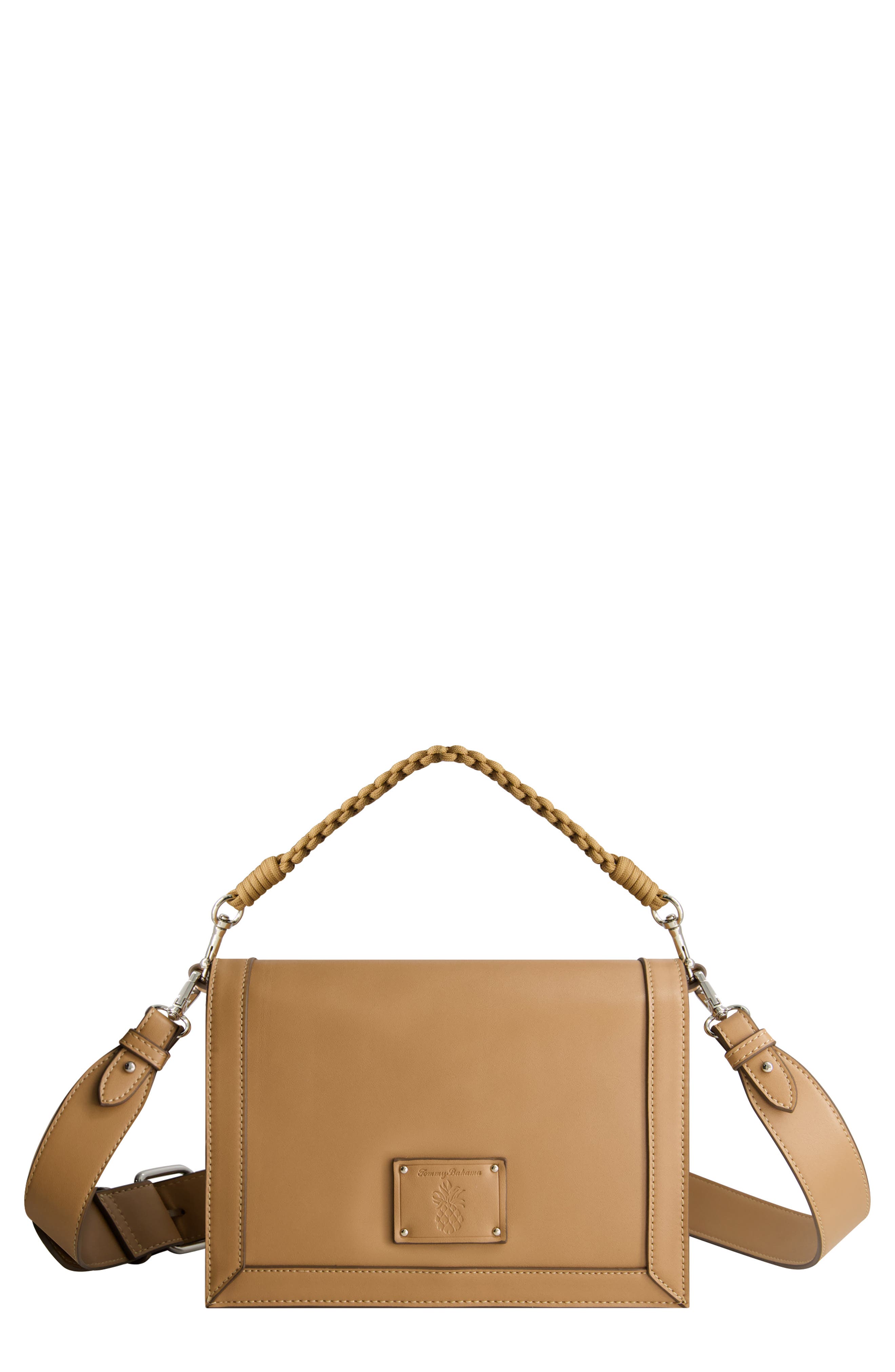 Tommy Bahama Debossed Logo Crossbody Bag