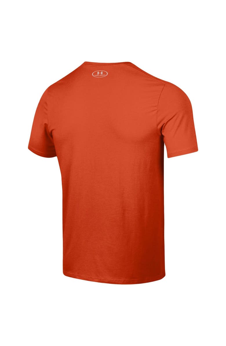 Under Armour Men's Under Armour Orange Auburn Tigers School Logo Performance Cotton T-Shirt, Alternate, color, 