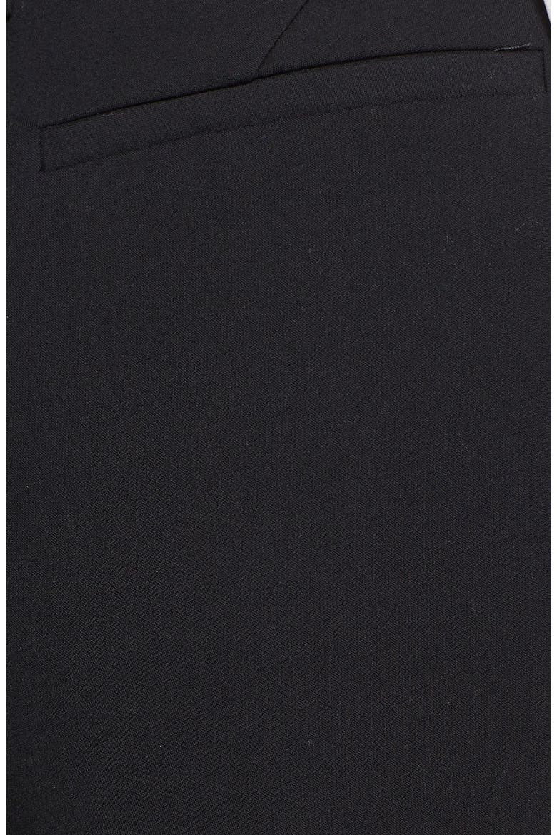'Marcella' Crop Wide Leg Pants, Alternate, color, BLACK